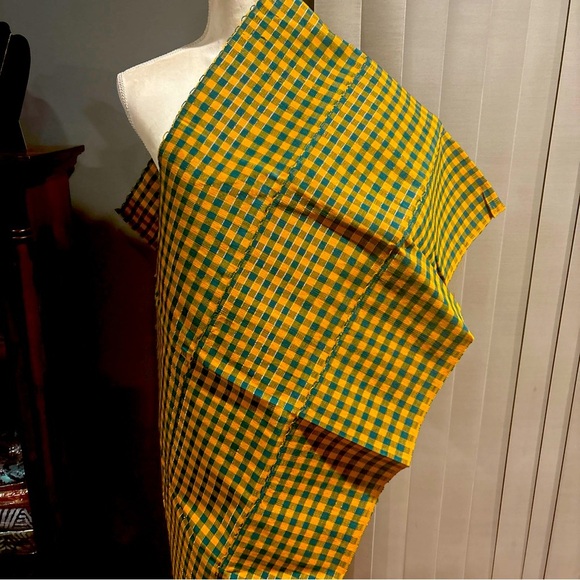 Aso oke Gele/Headwrap, Nigeria Woven Two Tone Aso Oke For Africa Wedding Attire - Picture 2 of 8